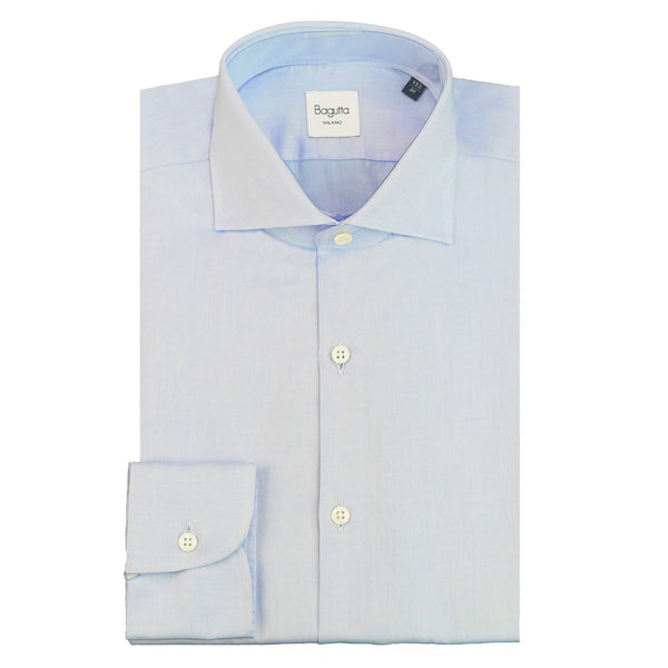 Light Blue Cotton Shirt Bagutta