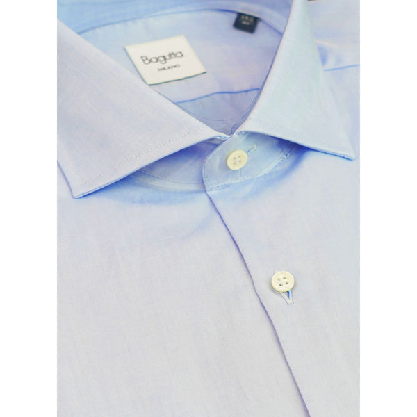 Light Blue Cotton Shirt Bagutta