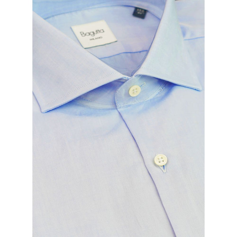 Light Blue Cotton Shirt Bagutta