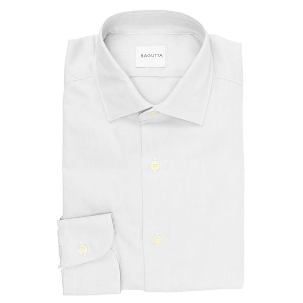 White Cotton Shirt Bagutta