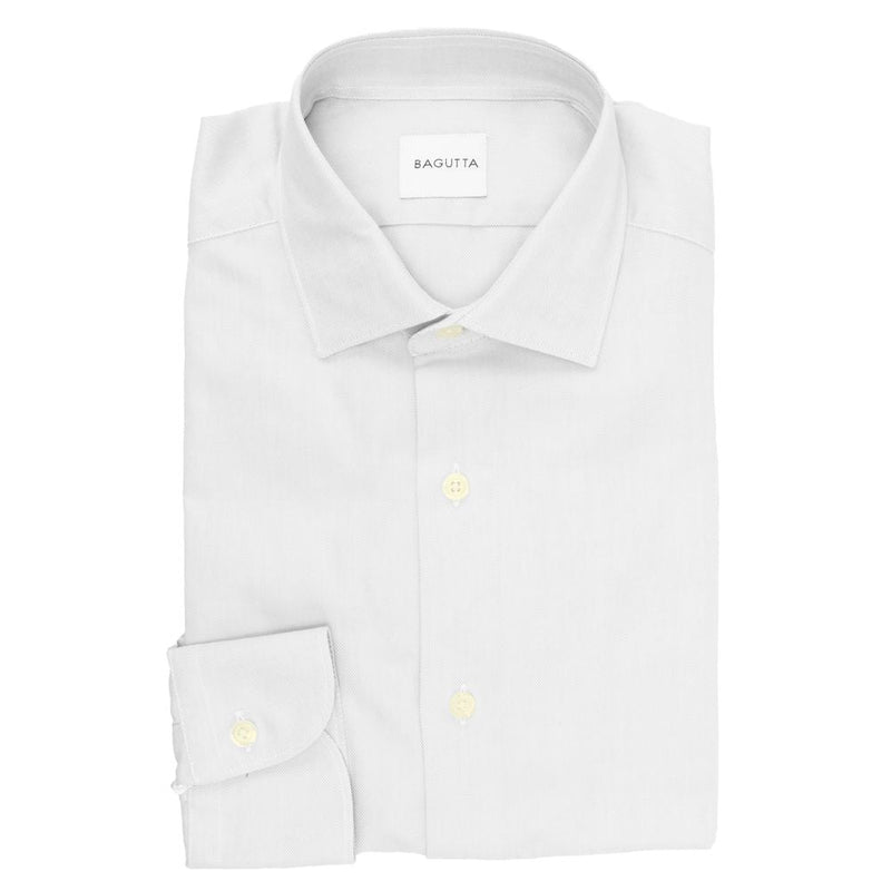 White Cotton Shirt Bagutta