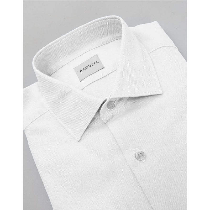 White Cotton Shirt Bagutta