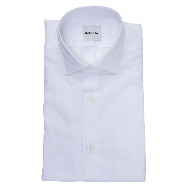 White Cotton Shirt Bagutta