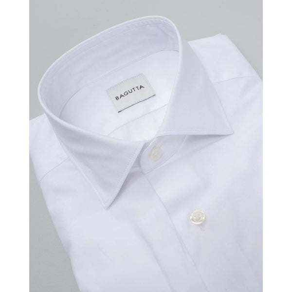 White Cotton Shirt Bagutta