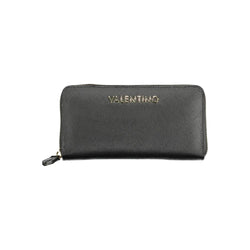 Black Polyethylene Wallet Valentino Bags