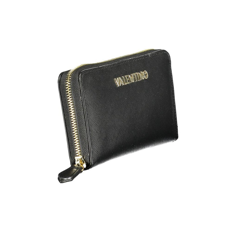 Black Polyethylene Wallet Valentino Bags