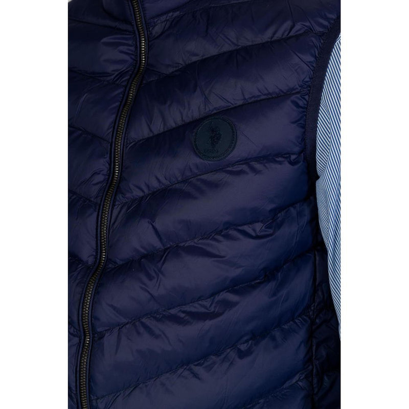 Blue Polyamide Jacket U.S. POLO ASSN.