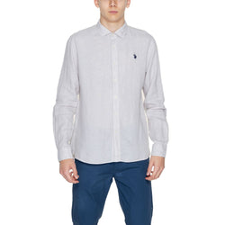 Beige Linen Shirt U.S. POLO ASSN.