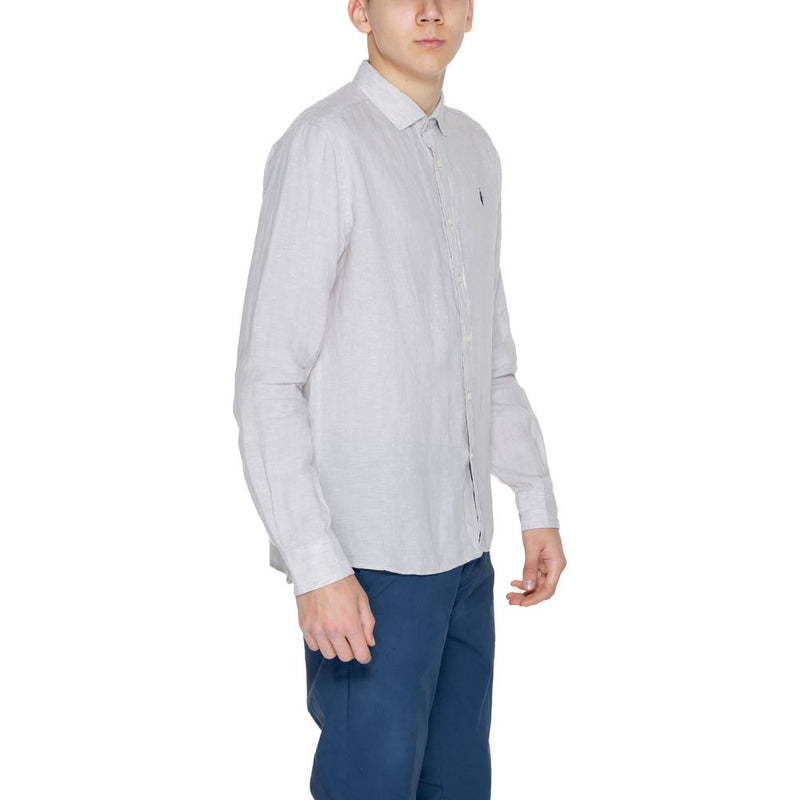 Beige Linen Shirt U.S. POLO ASSN.