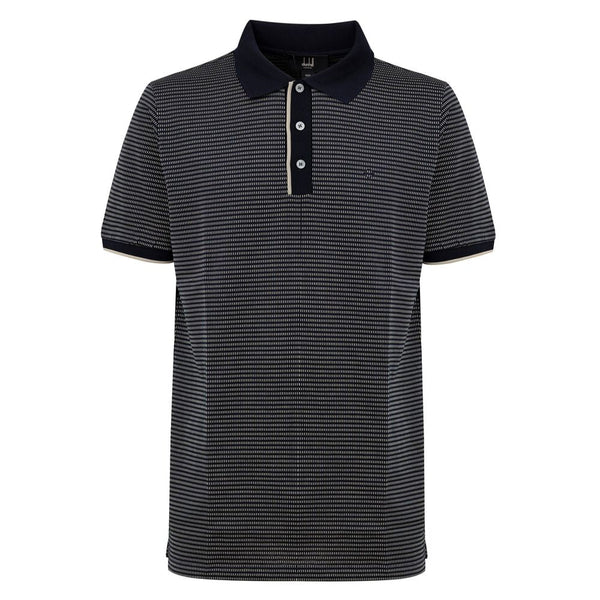Blue Cotton Polo Shirt Dunhill