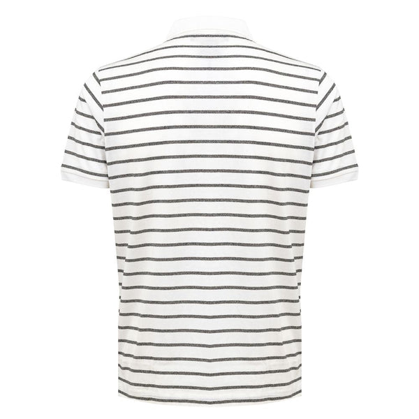 White Cotton Polo Shirt Dunhill