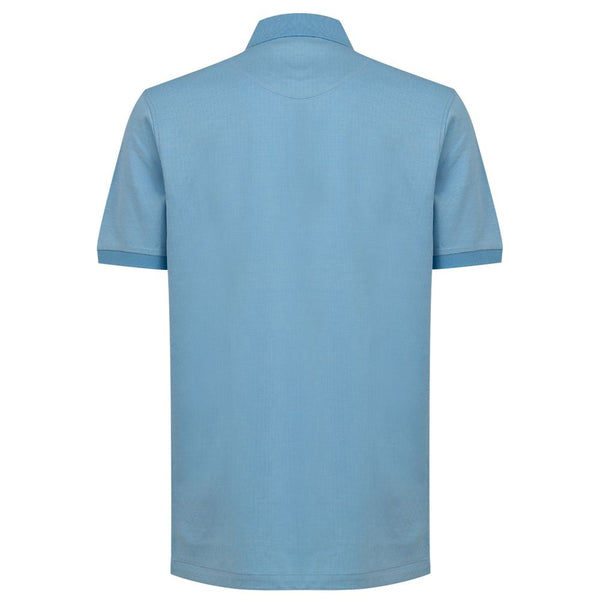 Light Blue Cotton Polo Shirt Dunhill