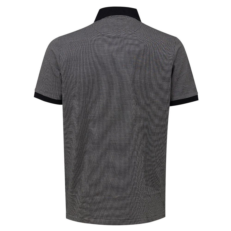 Black Cotton Polo Shirt Dunhill