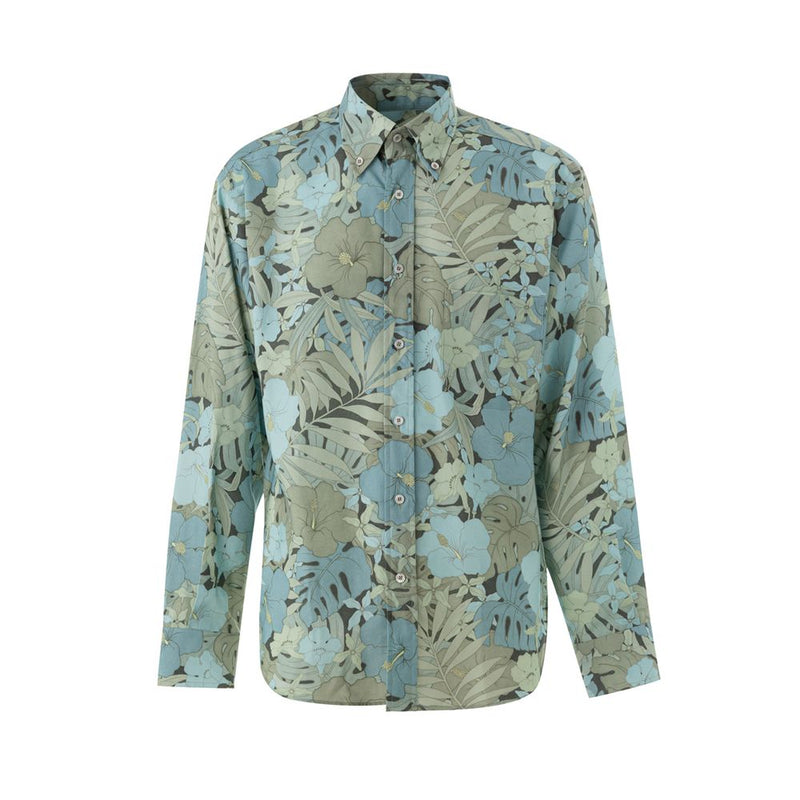 Light Blue Lyocell Shirt Tom Ford