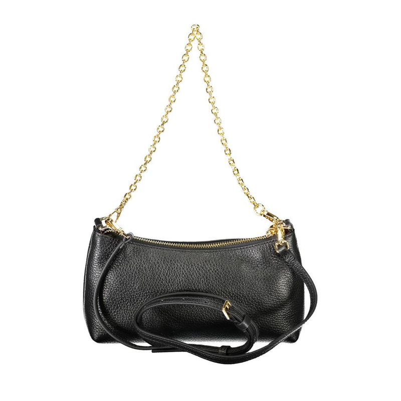 Black Leather Handbag Coccinelle