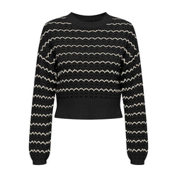 Black Cotton Sweater Only