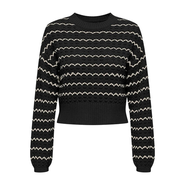 Black Cotton Sweater Only