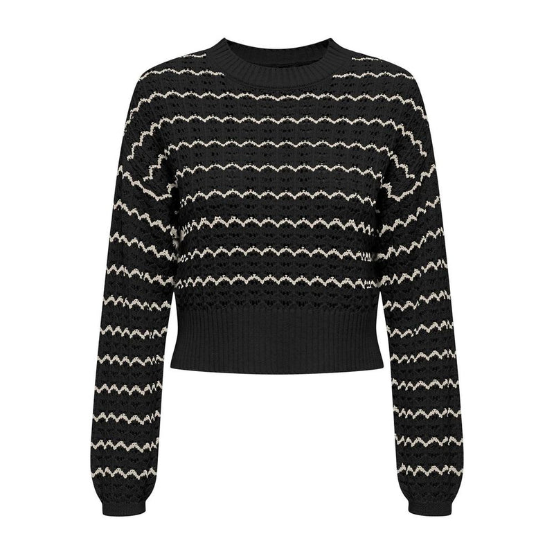 Black Cotton Sweater Only