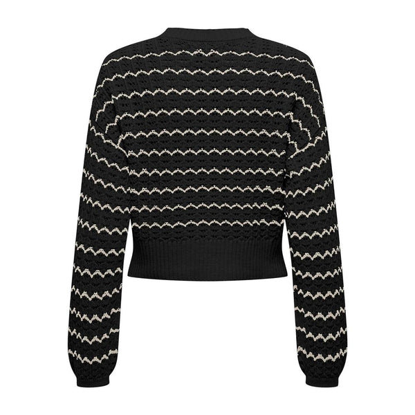 Black Cotton Sweater Only