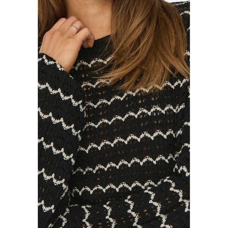 Black Cotton Sweater Only