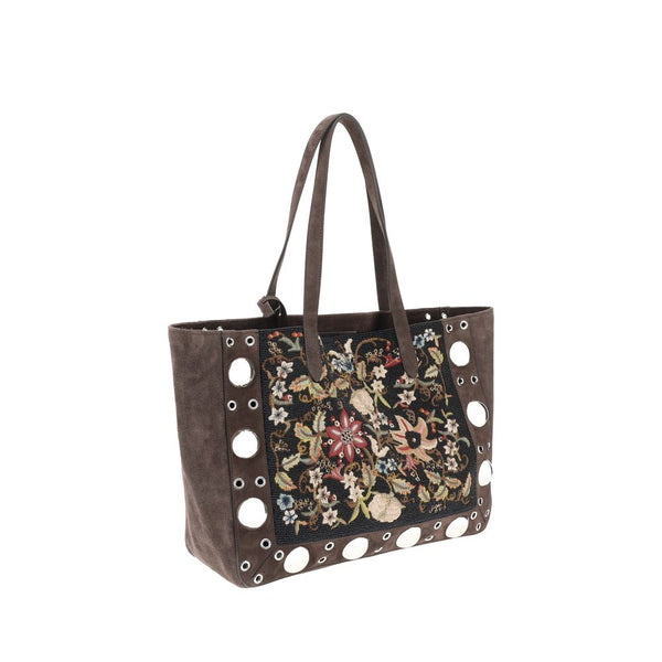 Floral embroideried Nellcote Tote Bag Valentino Garavani