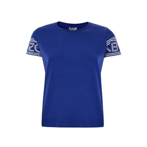 Chic Blue Cotton Tee for Stylish Comfort Kenzo