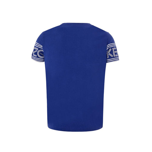 Chic Blue Cotton Tee for Stylish Comfort Kenzo