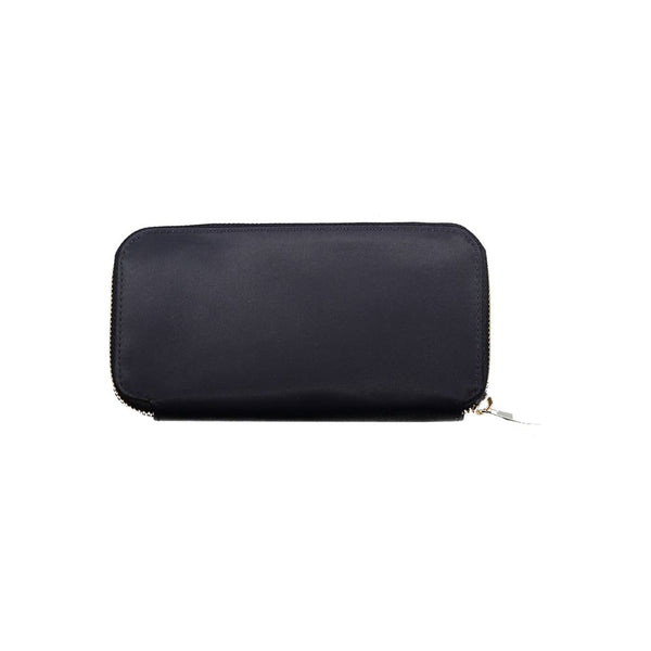 Blue Nylon Women Wallet Tommy Hilfiger
