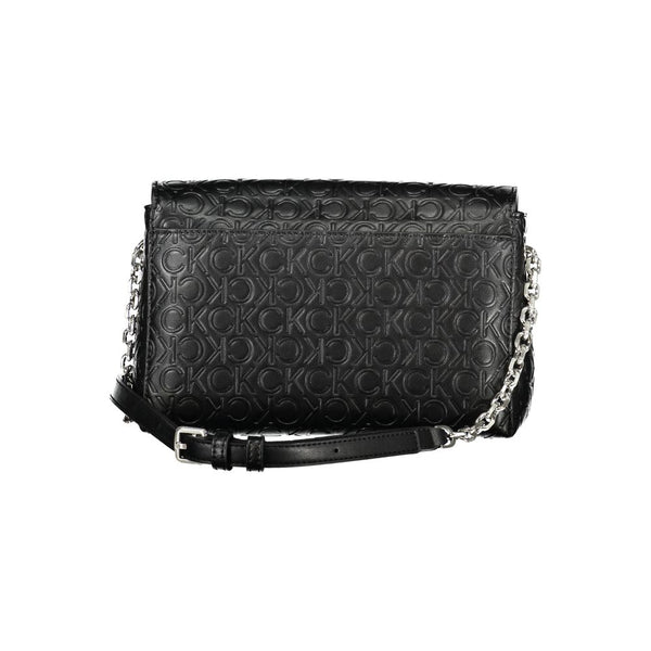 Black Polyester Handbag Calvin Klein