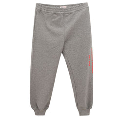 Chic Gray Cotton Blend Trousers Alexander McQueen