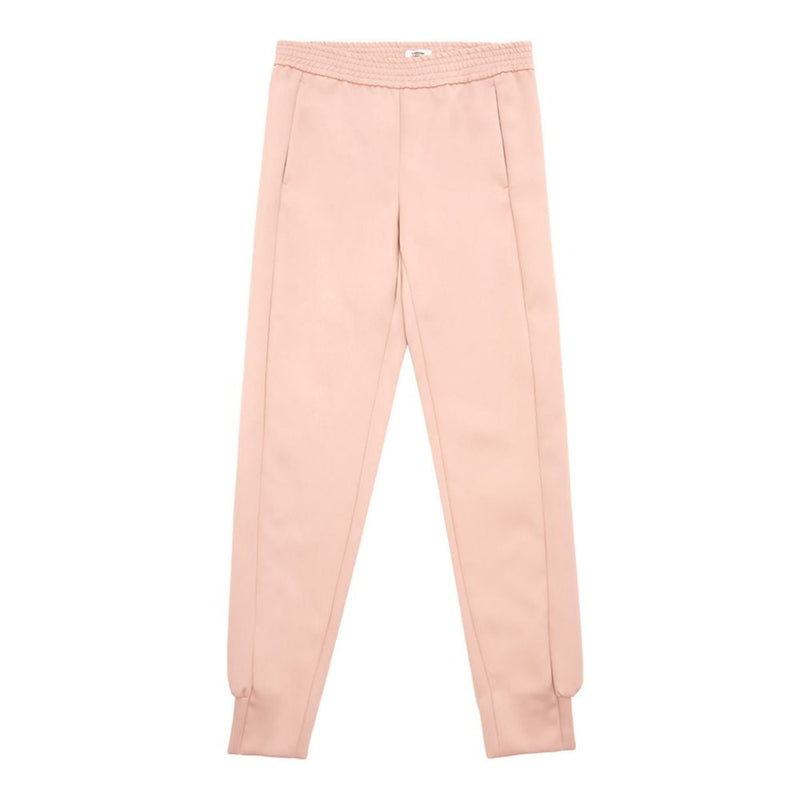 Elegant Pink Polyester Pants for Women Lardini