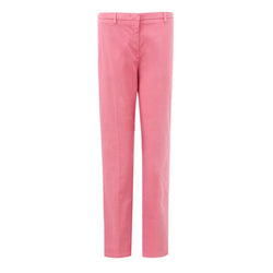 Elegant Cotton Pink Trousers for Sophisticated Style Lardini