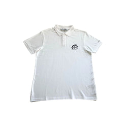 White Cotton Polo Shirt Trussardi Beachwear