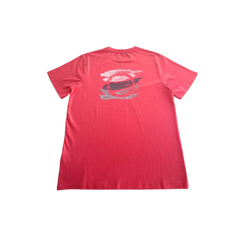 Red Cotton T-Shirt Trussardi Beachwear