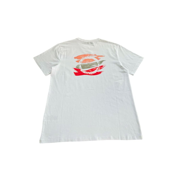 White Cotton T-Shirt Trussardi Beachwear