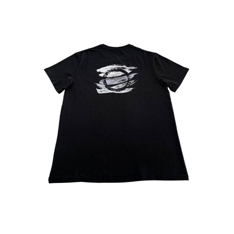 Black Cotton T-Shirt Trussardi Beachwear