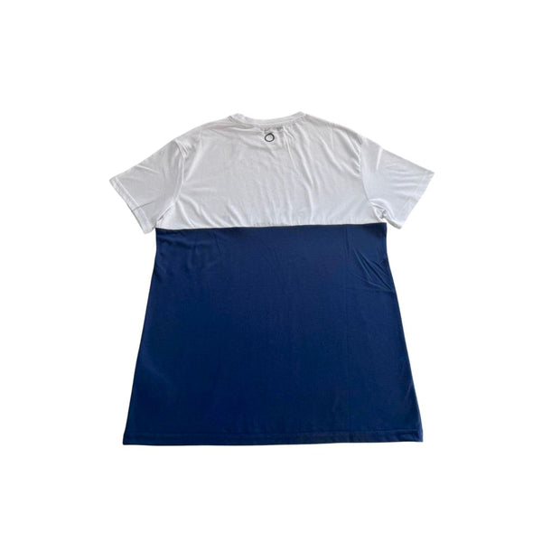 Blue Polyester T-Shirt Trussardi Beachwear