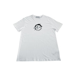 White Cotton T-Shirt Trussardi Beachwear