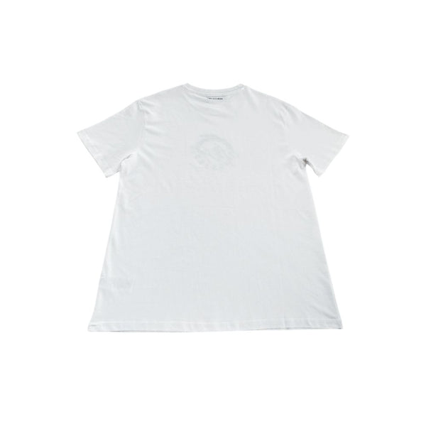 White Cotton T-Shirt Trussardi Beachwear