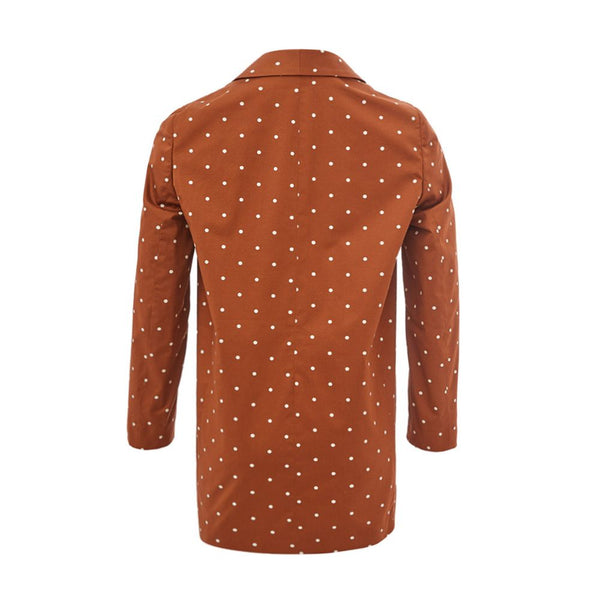 Chic Cotton Brown Jacket for the Modern Woman Lardini