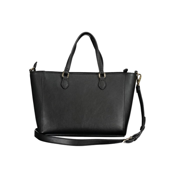 Black Polyethylene Handbag Mario Valentino