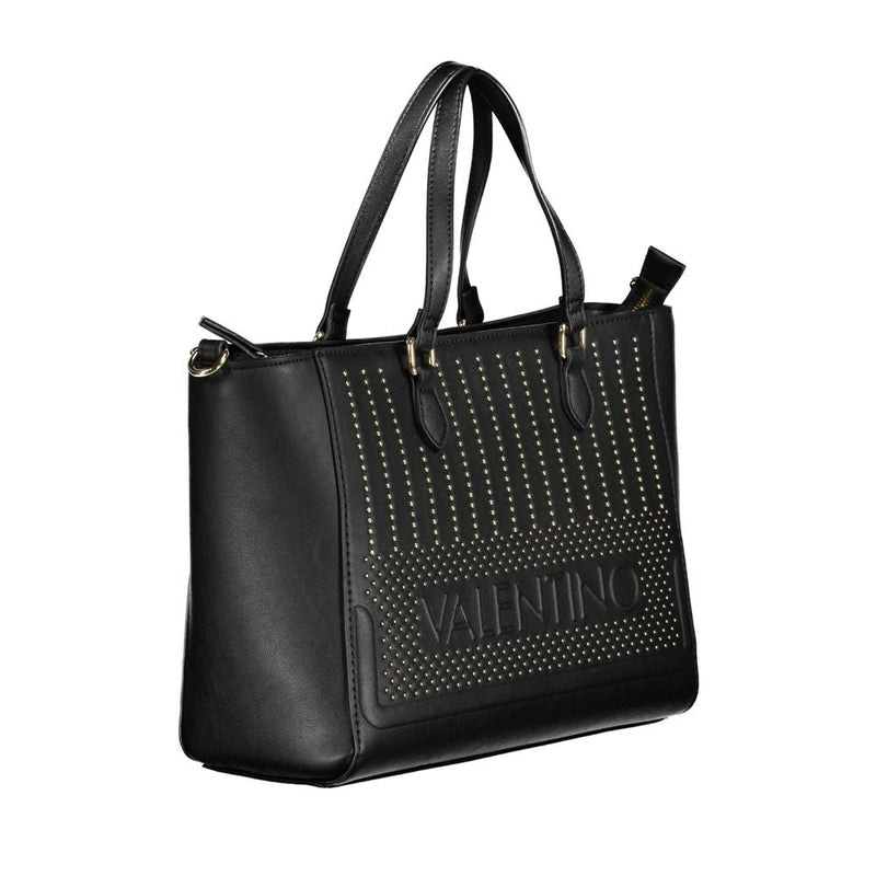 Black Polyethylene Handbag Mario Valentino