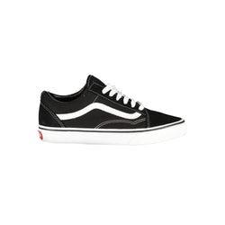 Black Leather Women Sneaker Vans