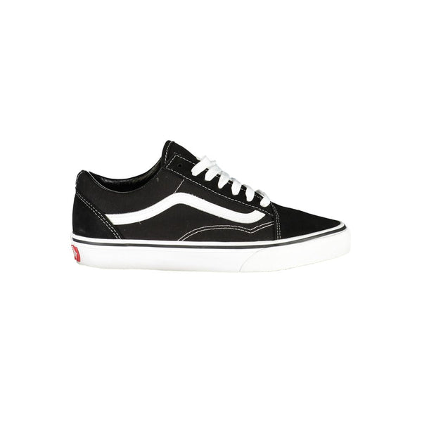 Black Leather Women Sneaker Vans