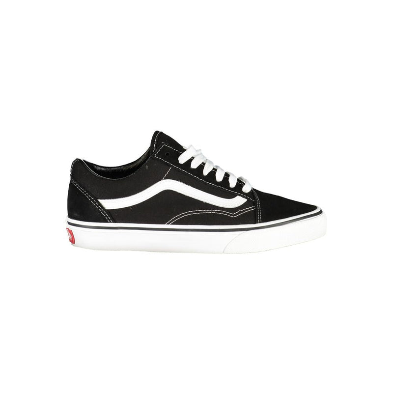 Black Leather Women Sneaker Vans