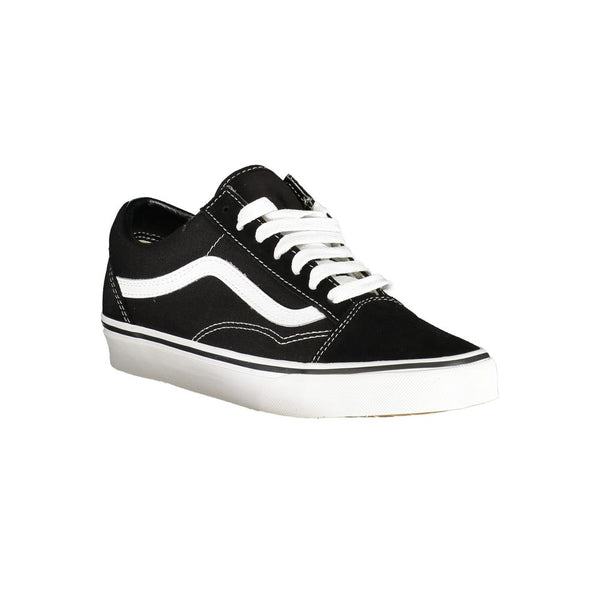 Black Leather Women Sneaker Vans