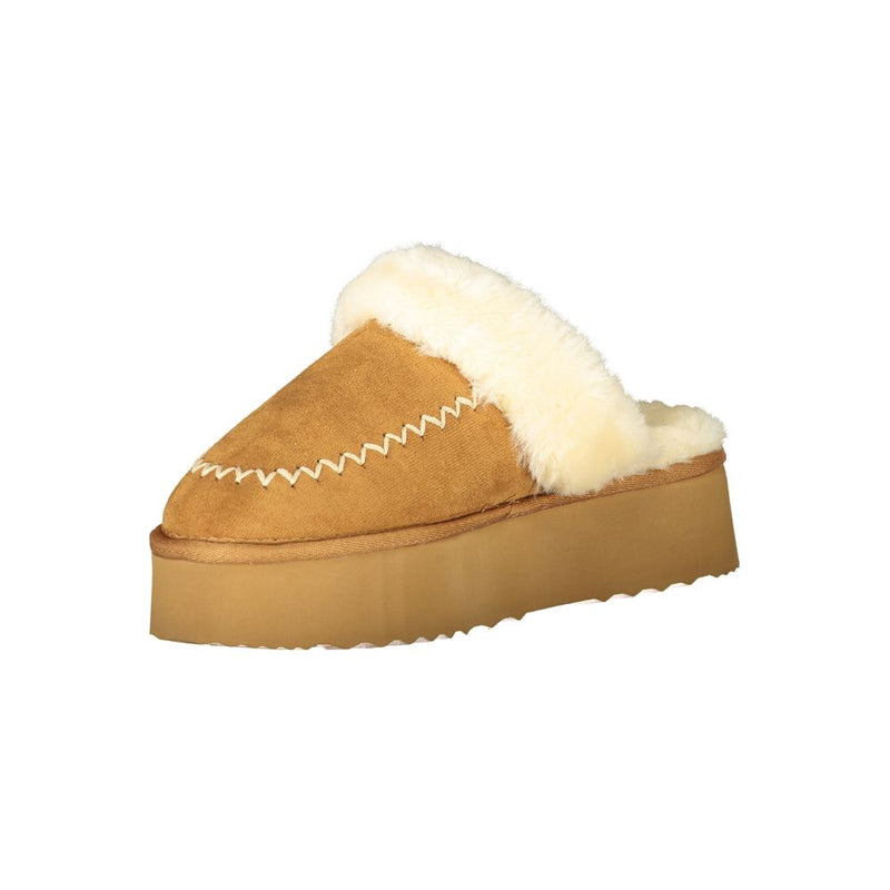 Brown Polyester Women Sandal Laura Biagiotti