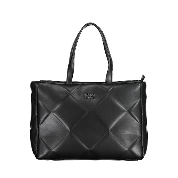 Black Polyester Handbag Calvin Klein