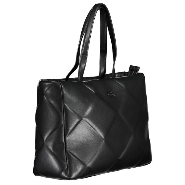 Black Polyester Handbag Calvin Klein