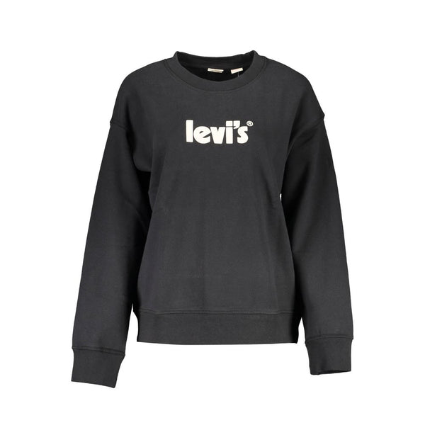 Black Cotton Women Sweater Levi's